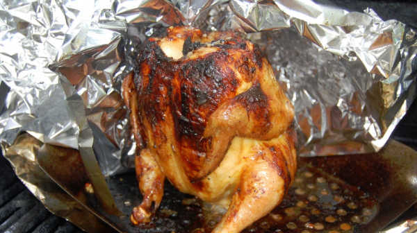 Bayou Beer Can Chicken