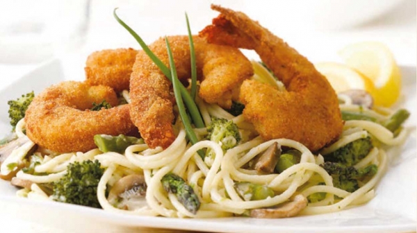 Read more about the article Coconut Pasta and Shrimp